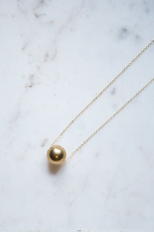 Valentine's day gift for her Spheres Necklace