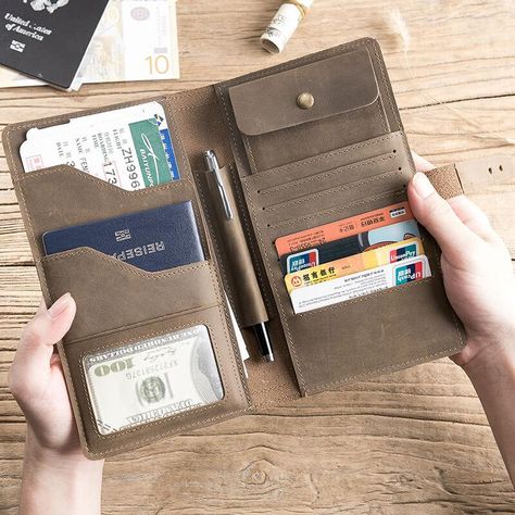 Travel Passport Wallet - Lifetime Memorable Gifts For Her