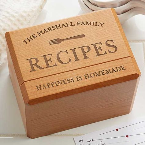 Recipe Box - Unique Gifts For Women