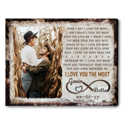 Unique Personalized Photo Gifts For Couple Canvas Print Ohcanvas