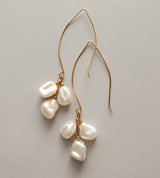 Pearl Earrings - unique Valentine's day gifts for girlfriend