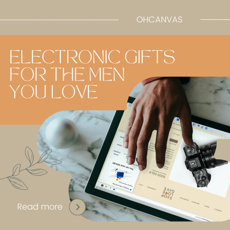 41 Best Electronic Gifts for Men That Will Impress Him 2024