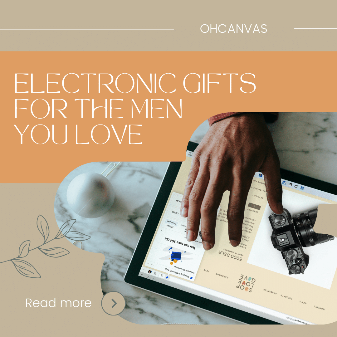 31 Best Electronic Gifts for Men That Will Impress Him 2024