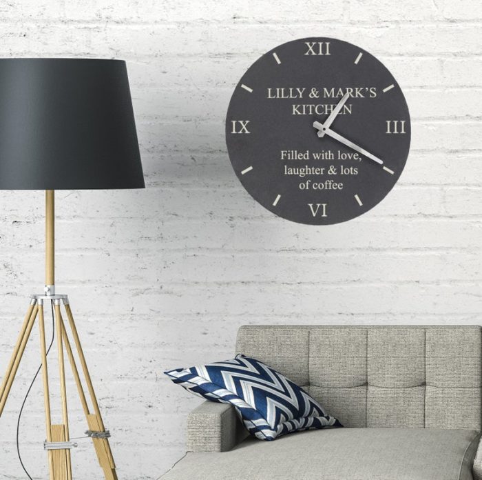 Anniversary Wall Clock as customized wedding gifts for couple