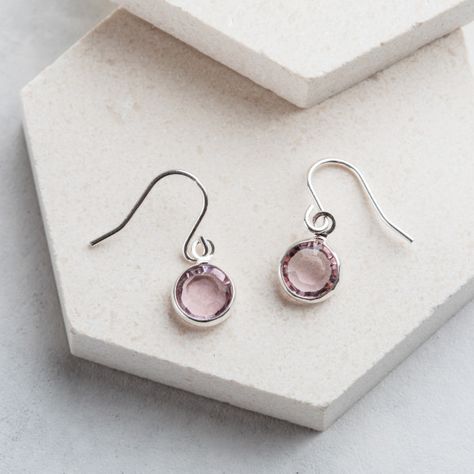 Birthstone earrings for sister gifts