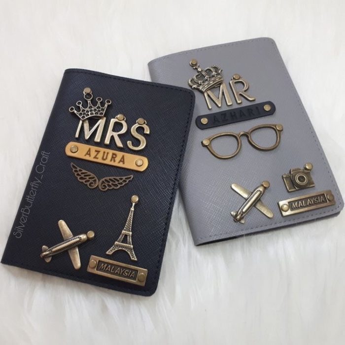 Give Personalized Couple Passport as useful wedding gifts for couples