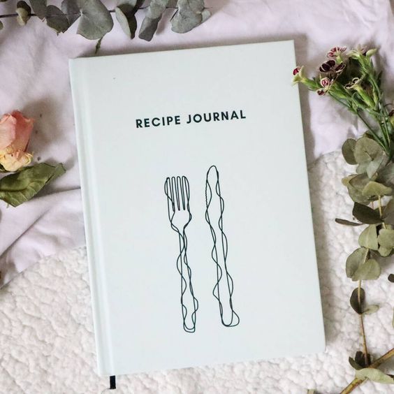 Valentine's day gift for wife recipe journal