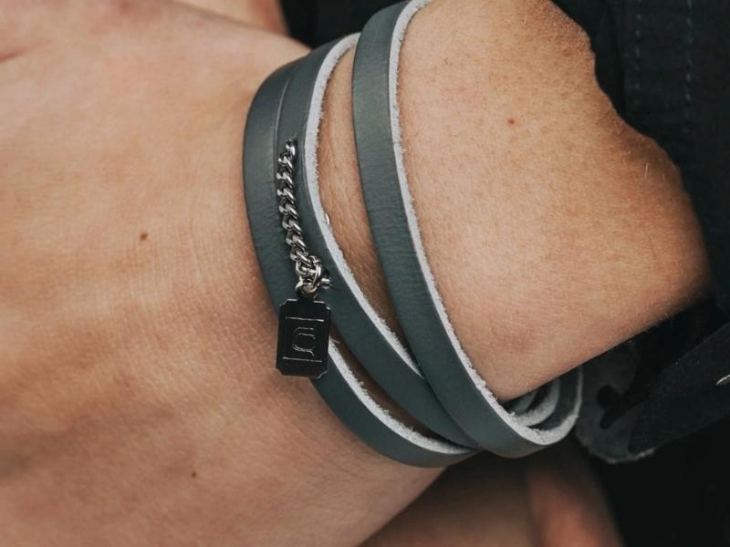 leather bracelet - ninth anniversary gifts year