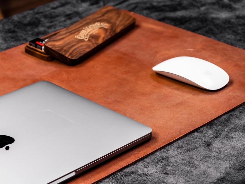 Leather Desk Pad for 3rd anniversary gifts