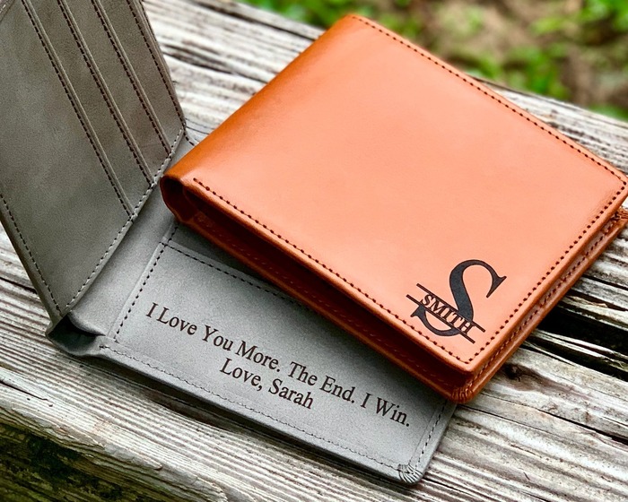 Personalized Wallet - gifts for men who have everything