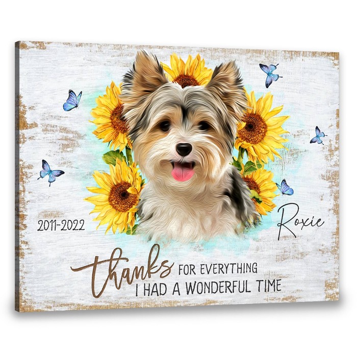 Pet Canvas Print - gifts for the man who has everything