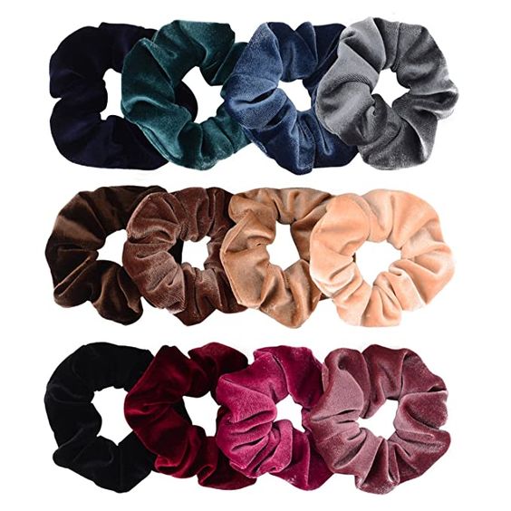 Valentine's day gift for sister Velvet Scrunchies