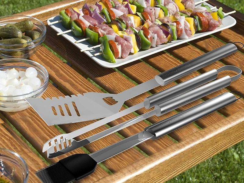 Grilling Tool Set for the 10 year anniversary gift for him