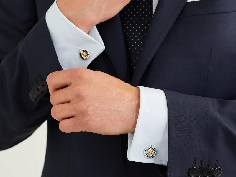 Diamond Cufflinks for the best 10th anniversary gift