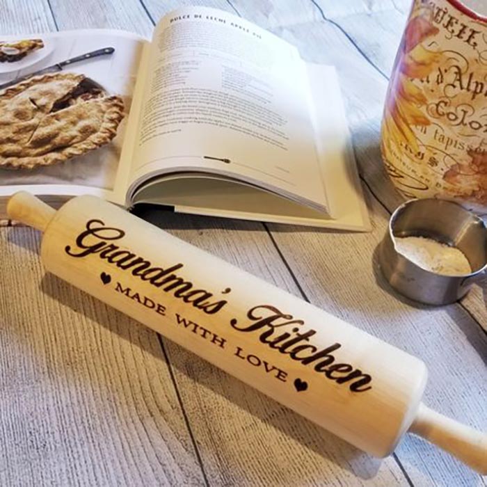 Personalized rolling pin - personalized gifts for mother-in-law