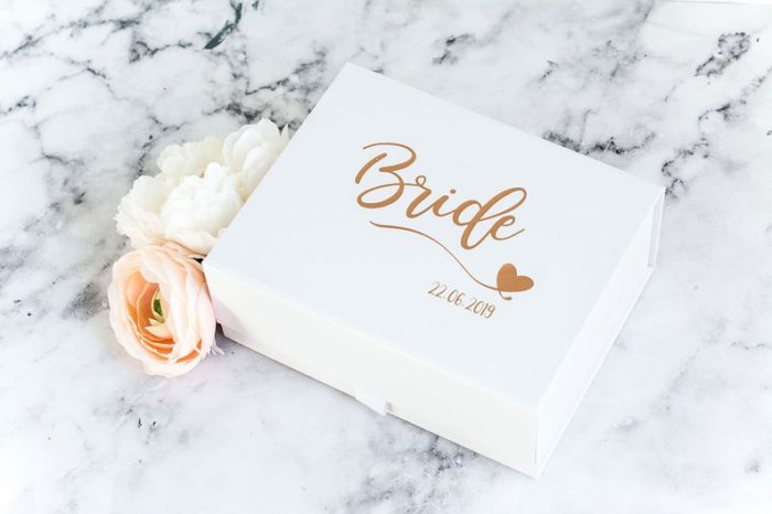 Bride Gift Box - Personalized Gifts For Bride. 