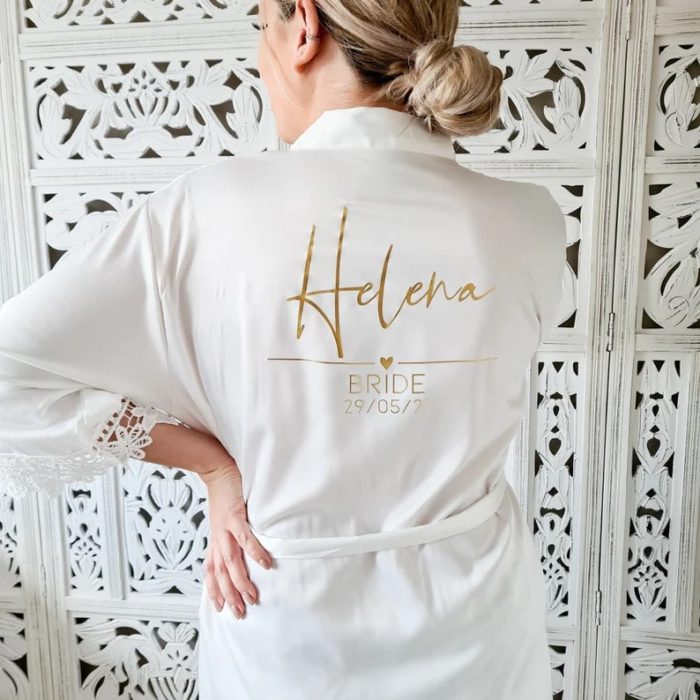 Bridal Robe - Personalized Gifts For Bride