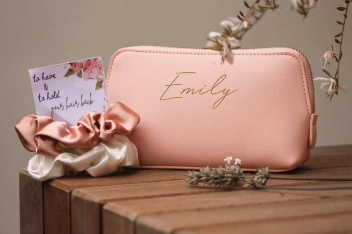 Makeup Bag - Personalized Gifts For Bride.