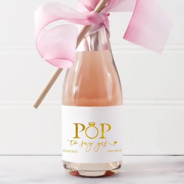 Bride Champagne - Personalized gifts for a bride.