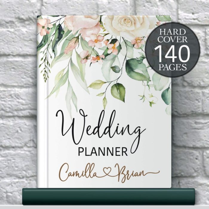 Wedding Planner - Personalized gifts for a bride.