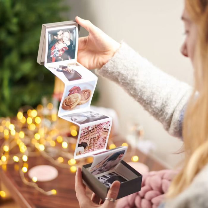 Folding Photo Box - Personalized gifts for a bride. 