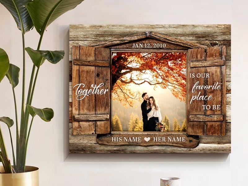 personalized artwork for wedding anniversary gifts for him