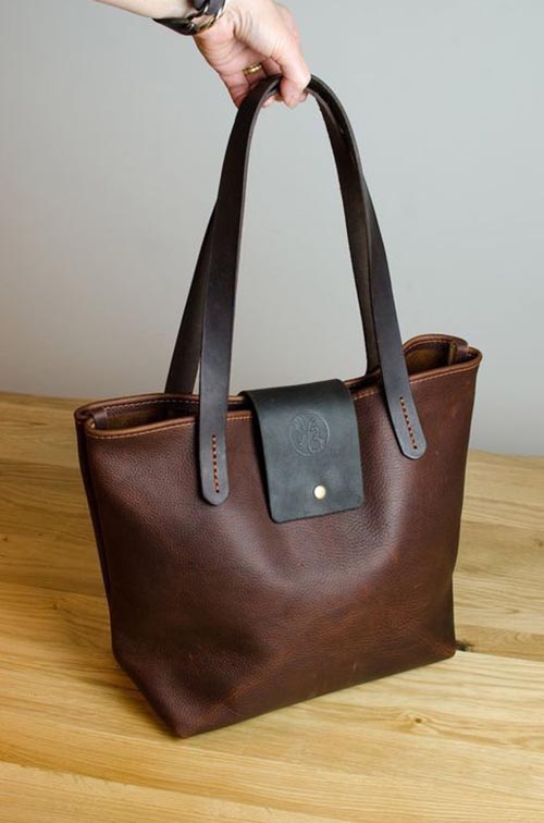 leather bag - custom gifts for mom