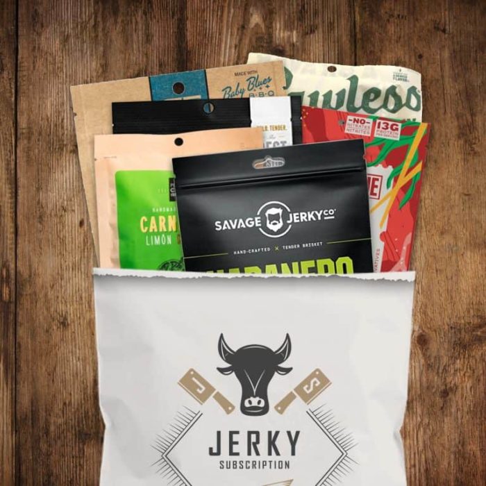 Valentines gift for him Jerky Subscription