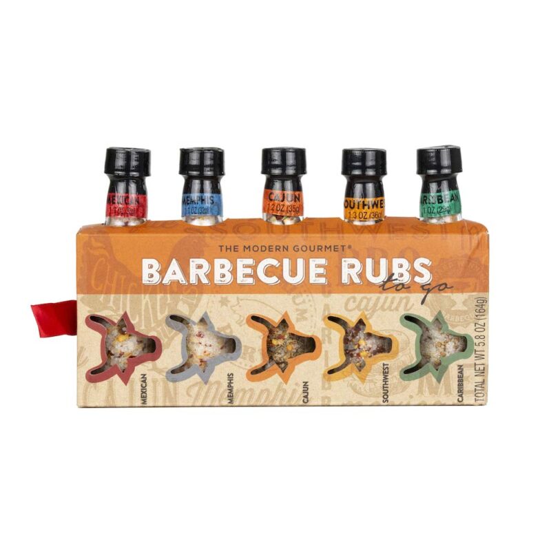 Best valentine's day gifts for him - Barbecue Rubs To Go: Grill Edition Gift Set