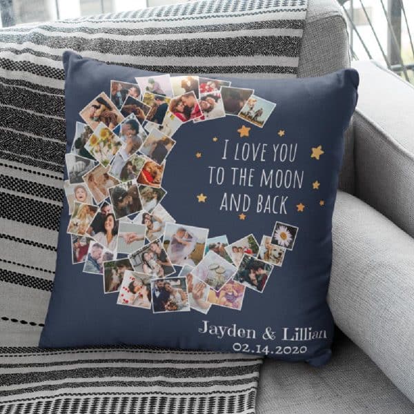 Best valentine's day gifts for him that he'll love - Custom Pillow for Boyfriend