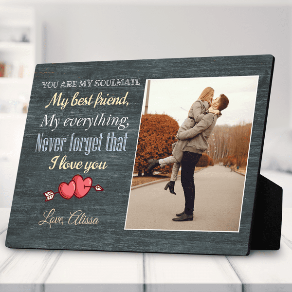 Valentines gift for him Valentine’s Day Desktop Plaque