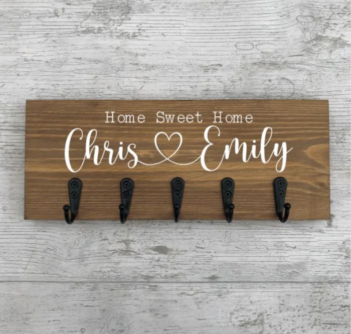 Wall Hooks - Wedding gifts for a sister. 