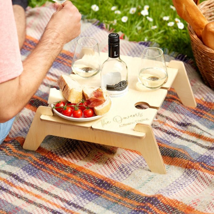 Personalized Picnic Table.