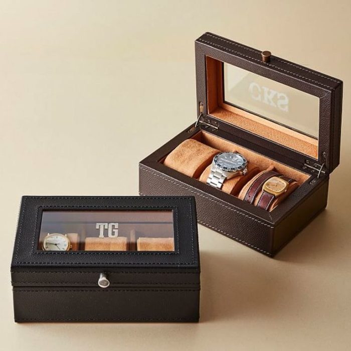 Valentine Gifts For Boyfriend Grant Leather Watch Box