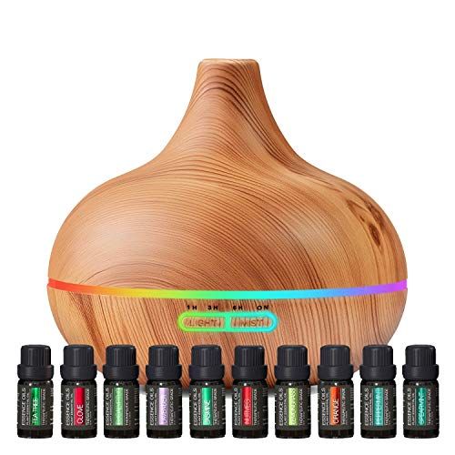 Valentine gifts for boyfriend Aromatherapy Diffuser & Essential Oil Set