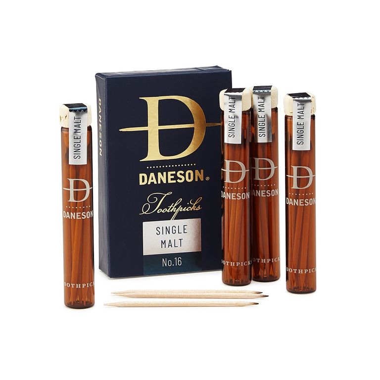 Valentine Gifts For Boyfriend Scotch-Infused Toothpicks Gift Set