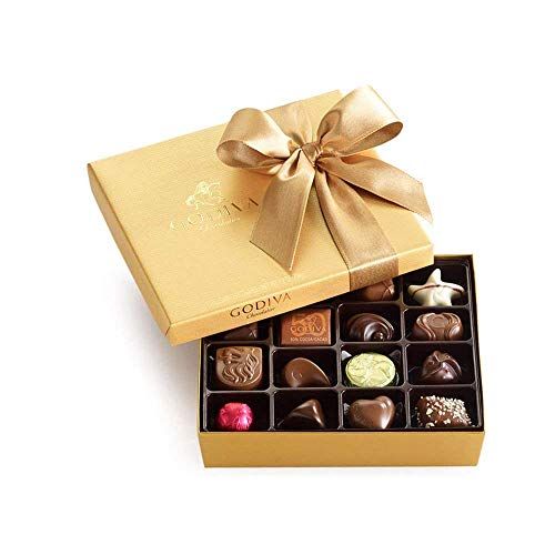 Valentine gifts for boyfriend Classic Gold Ballotin Chocolate Box