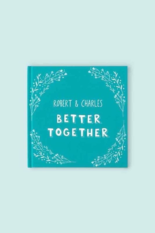 Valentine Gifts For Boyfriend - Better Together Personalized Book Of Love