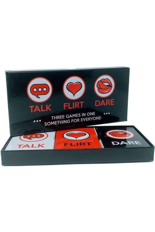 Valentine gifts for boyfriend Talk, Flirt, Dare! Fun and Romantic Game for Couples