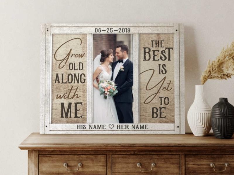 Personalized Photo Gifts Canvas Print Oh Canvas - Unique 4Th Anniversary Gift Ideas For Him