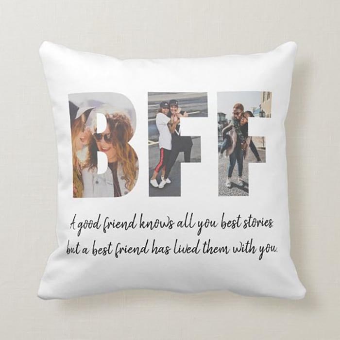 Custom pillow for your sweet girl. Pinterest photo