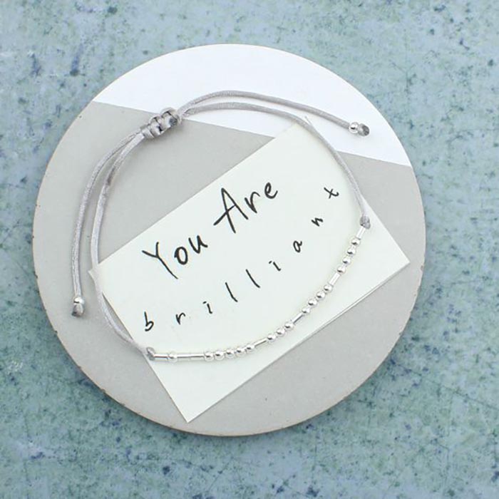 Morse code bracelet - best friend valentine gifts. Pinterest photo