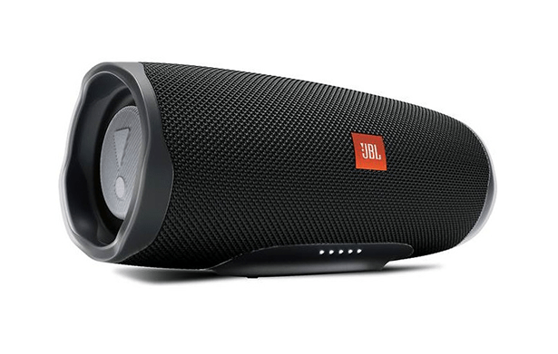 Charge 4 speakers by JBL.