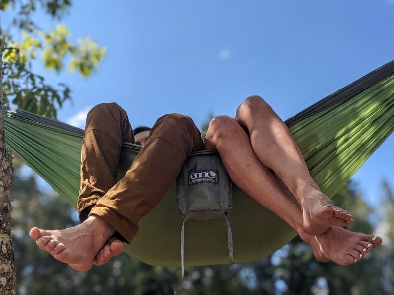 Doublenest Camping Hammock for Valentine's Day gifts for couples