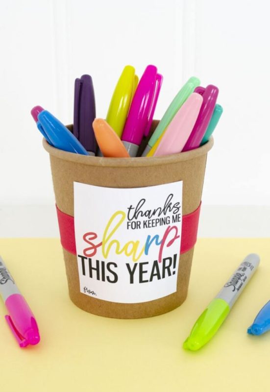 DIY Pencil Holder - Valentine gift for teacher