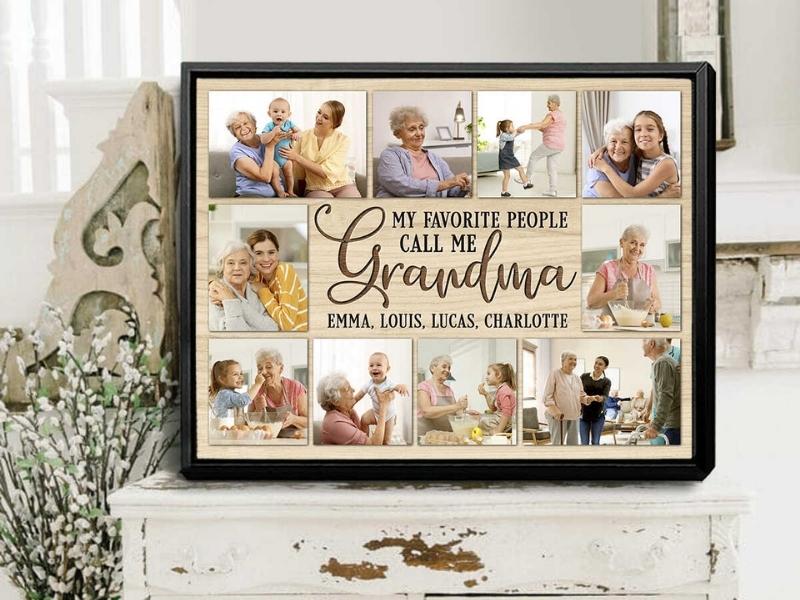 Personalized photo gifts for Valentine gifts for grandchildren