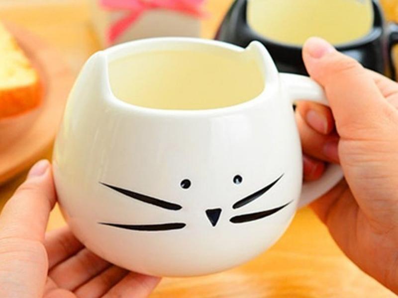 Personalized Ceramic Coffee Mug for Valentine gifts for grandchildren