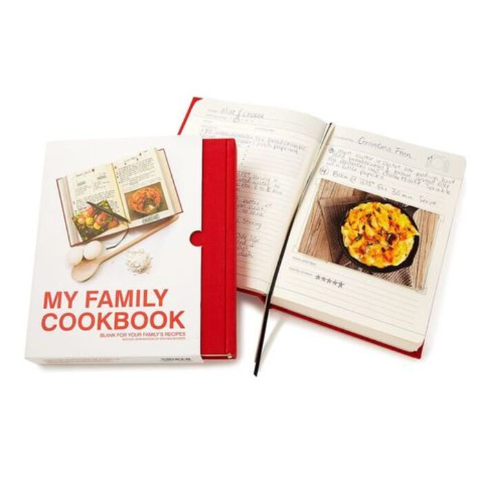My Family Cookbook - Valentine'S Gifts For Parents From Daughter
