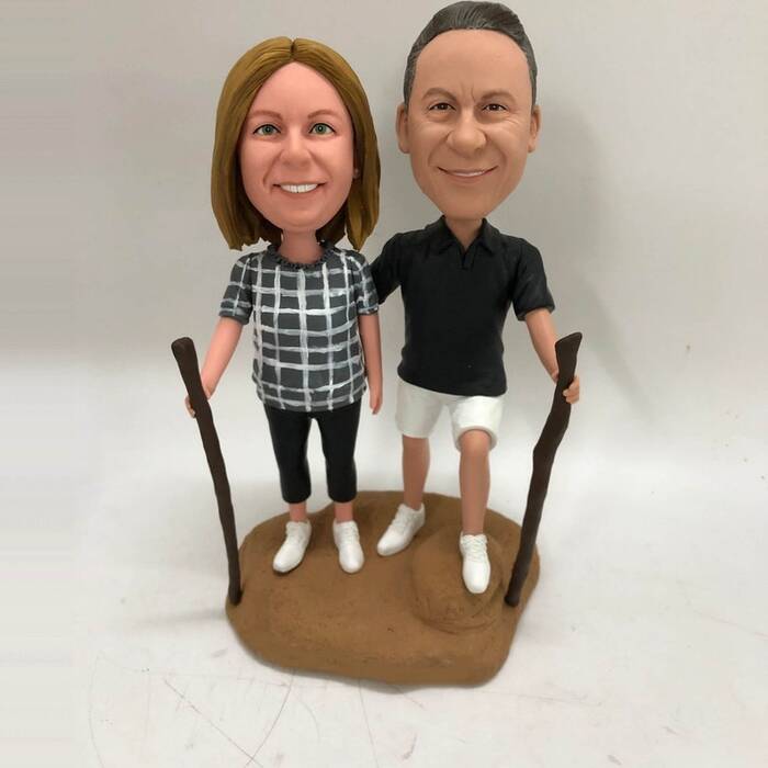 Parent's Bobbleheads - Valentine's day gift for parents. 
