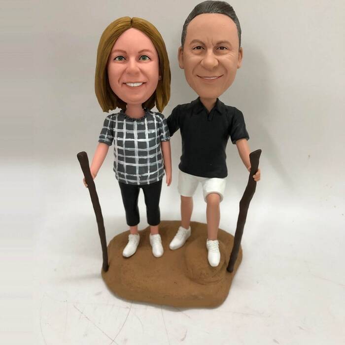 Parent'S Bobbleheads - Valentine'S Day Gift For Parents. 